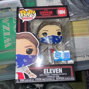 Funko Eleven Vinyl Figure with Blue Mask and Red Shorts 1804